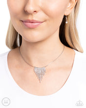 Load image into Gallery viewer, Paparazzi Accessories: Chandelier Cadenza - White Choker Necklace