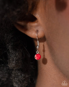 Paparazzi Accessories: Chic Connection Necklace and Serendipitous Strands Bracelet - Red SET
