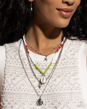 Load image into Gallery viewer, Paparazzi Accessories: Oceanic Obligato - Green Necklace