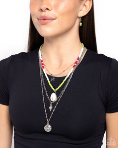 Paparazzi Accessories: Oceanic Obligato - Green Necklace