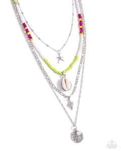 Paparazzi Accessories: Oceanic Obligato - Green Necklace