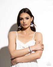 Load image into Gallery viewer, Copy of Paparazzi Accessories: Elegance Ease Earrings and Girly Glam Bracelet - Multi SET