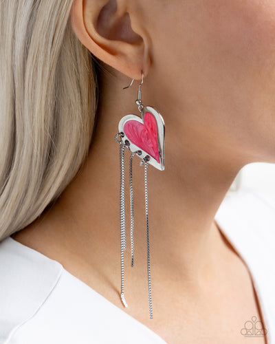 Paparazzi Accessories: Sweetheart Specialty - Pink Earrings