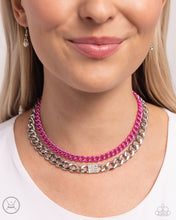 Load image into Gallery viewer, Paparazzi Accessories: Exaggerated Effort - Pink Choker Necklace