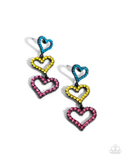 Load image into Gallery viewer, Paparazzi Accessories: Sweetheart Succession - Pink Earrings