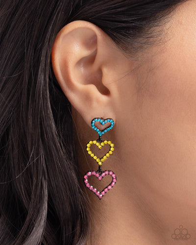 Paparazzi Accessories: Sweetheart Succession - Pink Earrings
