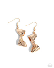 Load image into Gallery viewer, Paparazzi Accessories: Dapper Dalliance - Gold Earrings