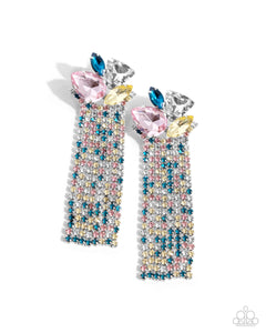 Paparazzi Accessories: Blinding Blend - Multi Earrings