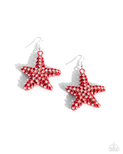 Load image into Gallery viewer, Paparazzi Accessories: Skilled Starfish - Orange Earrings