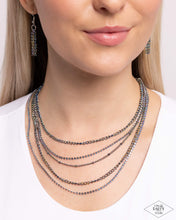 Load image into Gallery viewer, Paparazzi Accessories: Dangerously Demure - Multi Oil Spill Necklace - Life Of The Party Exclusive