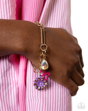 Load image into Gallery viewer, Paparazzi Accessories: Aerial Adventure Necklace and Aerial Accomplishment Bracelet - Purple Iridescent SET