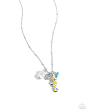 Load image into Gallery viewer, Paparazzi Accessories: Seahorse Shimmer - Yellow Necklace