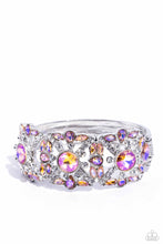 Load image into Gallery viewer, Paparazzi Accessories: Shimmering Solo - Orange Bracelet - Life of the Party