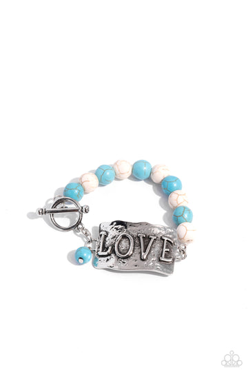 Paparazzi Accessories: Lovely Stones - Multi Inspirational Bracelet