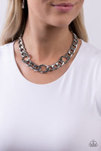 Load image into Gallery viewer, Paparazzi Accessories: Gleaming Harmony - Silver Necklace