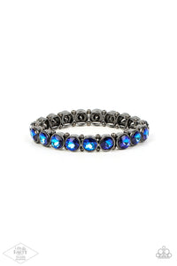 Paparazzi Accessories: Sugar-Coated Sparkle - Multi Iridescent Bracelet - Life of the Party