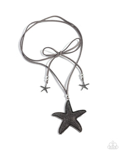 Paparazzi Accessories: Starfish Sentiment - Silver Choker Necklace