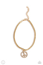 Load image into Gallery viewer, Paparazzi Accessories: Pampered Peacemaker - Gold Anklet