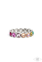 Load image into Gallery viewer, Paparazzi Accessories: Number One Knockout - Multi Iridescent Gem Bracelet - Life of the Party