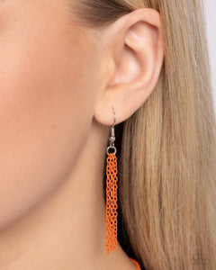 Paparazzi Accessories: Abstract ASL - Orange Necklace