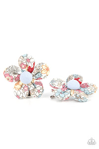 Paparazzi Accessories: Quilted Paradise - Multi Hair Clip