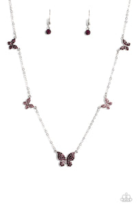 Paparazzi Accessories: FAIRY Special - Purple Butterfly Necklace