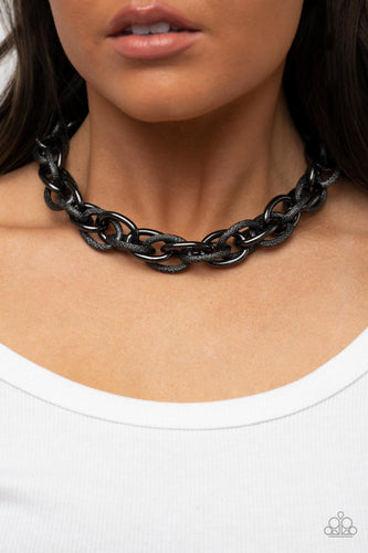 Paparazzi Accessories: License to Chill - Black Necklace