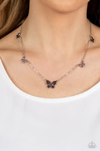 Load image into Gallery viewer, Paparazzi Accessories: FAIRY Special - Purple Butterfly Necklace