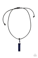 Load image into Gallery viewer, Paparazzi Accessories: Comes Back ZEN-fold - Blue Urban Necklace