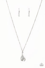 Load image into Gallery viewer, Paparazzi: Tell Me A Love Story - White Teardrop Necklace - Jewels N’ Thingz Boutique