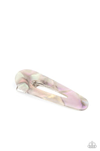 Paparazzi Accessories: Walking on HAIR - Silver Iridescent Hair Clip - Jewels N Thingz Boutique