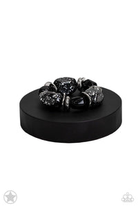 Paparazzi BLOCKBUSTERS: Glaze of Glory - Black Bracelet - Jewels N Thingz Boutique
