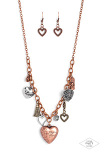 Paparazzi Accessories: Heart Of Wisdom - Multi Inspirational Necklace - Life of the Party