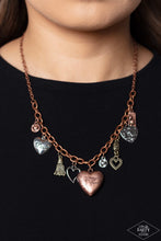 Load image into Gallery viewer, Paparazzi Accessories: Heart Of Wisdom - Multi Inspirational Necklace - Life of the Party