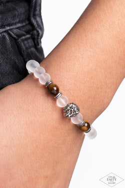 Paparazzi Accessories: The Lions Share - Brown Bracelet - Life of the Party