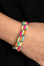Load image into Gallery viewer, Paparazzi Accessories: Stone Paradise - Multi Bracelet - Life of the Party