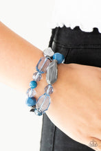 Load image into Gallery viewer, Paparazzi Accessories: Rockin Rock Candy - Blue Bracelet - Jewels N Thingz Boutique