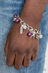 Paparazzi: Lady Love Dove - Purple Bracelet - Jewels N’ Thingz Boutique