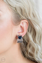 Load image into Gallery viewer, Glamorously Grand Duchess - Blue Clip On: Paparazzi Accessories - Jewels N’ Thingz Boutique