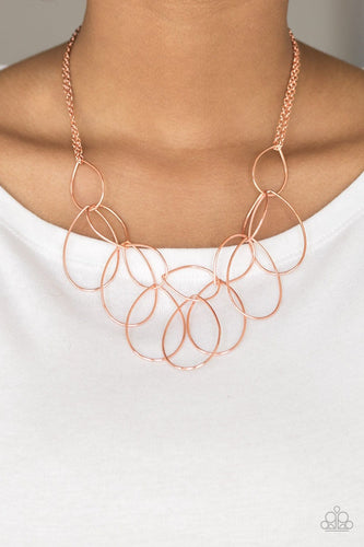 Paparazzi Accessories: Top-TEAR Fashion - Copper Necklace - Jewels N Thingz Boutique