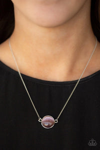 Paparazzi Accessories: Rose-Colored Glasses - Purple Stone Necklace - Jewels N Thingz Boutique