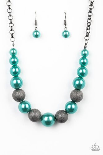 Paparazzi: Color Me CEO - Green Necklace - Jewels N’ Thingz Boutique