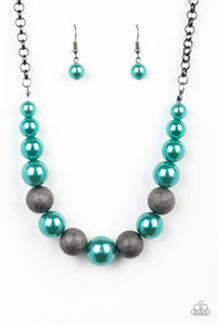 Paparazzi: Color Me CEO - Green Necklace - Jewels N’ Thingz Boutique