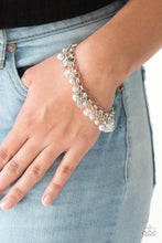 Load image into Gallery viewer, Paparazzi Accessories: Coastal Cache Necklace &amp; West Coast Wanderer Bracelet - Silver Set - Jewels N Thingz Boutique