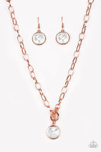 Load image into Gallery viewer, Paparazzi: She Sparkles On - Copper Necklace - Jewels N’ Thingz Boutique