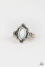 Load image into Gallery viewer, Paparazzi: Glass Half-COLORFUL - White Opalescent Ring - Jewels N’ Thingz Boutique