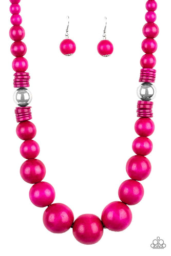 Panama Panorama - Pink: Paparazzi Accessories - Jewels N’ Thingz Boutique