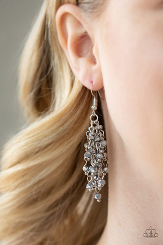 Paparazzi: A Taste Of Twilight - Silver Earrings - Jewels N’ Thingz Boutique