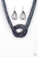 Load image into Gallery viewer, Knotted Knockout - Blue: Paparazzi Accessories - Jewels N’ Thingz Boutique