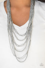 Load image into Gallery viewer, Totally Tonga - Silver: Paparazzi Accessories - Jewels N’ Thingz Boutique